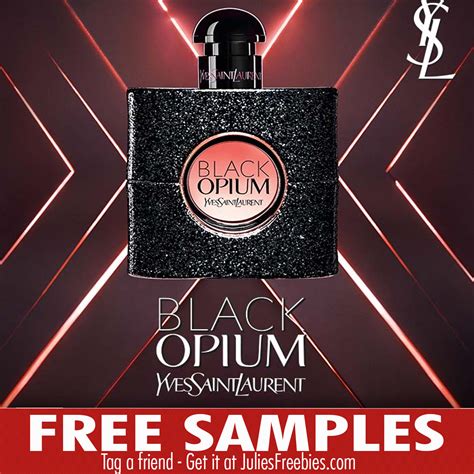 ysl black opıum sample